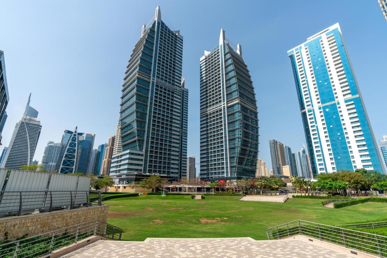 Modern 1Br Apartment In Jlt Next To Metro With City Views Dubai Dış mekan fotoğraf