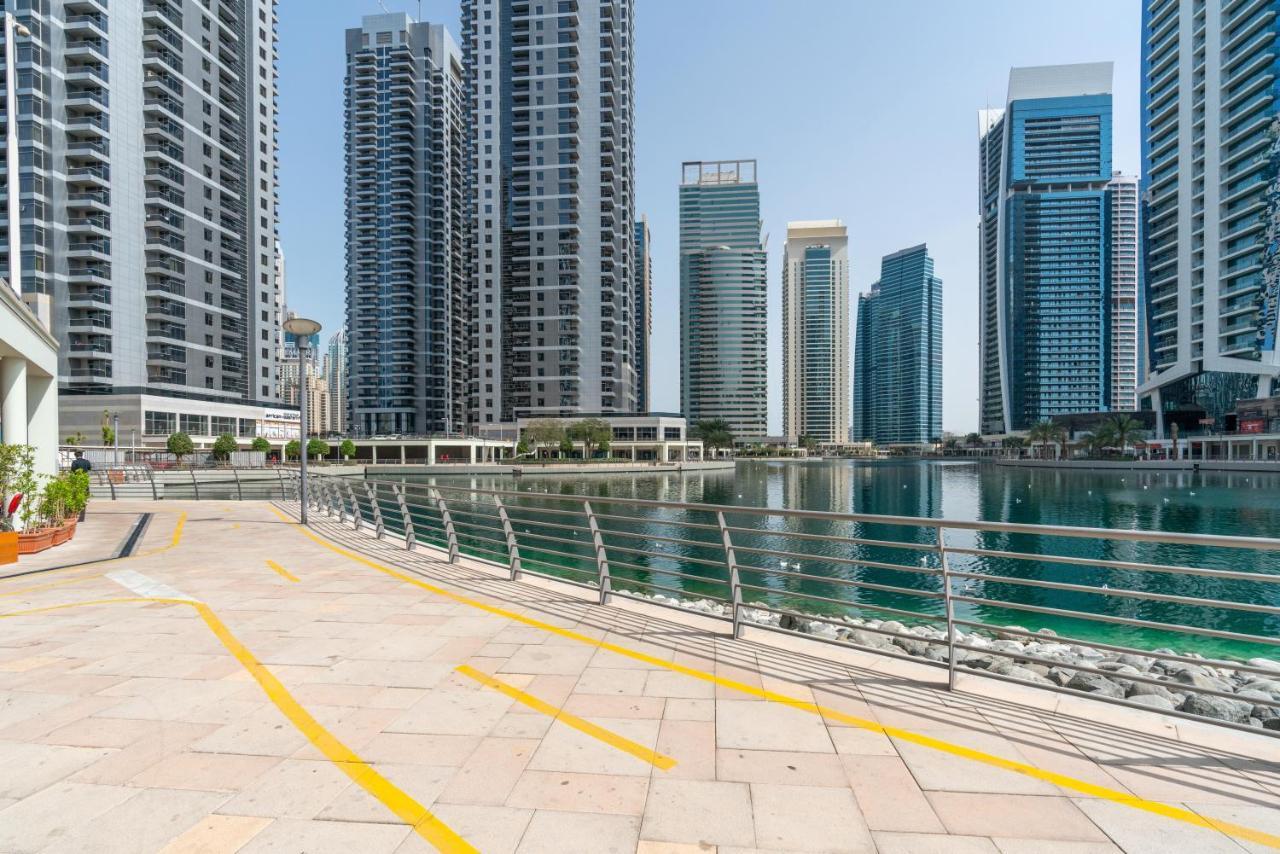 Modern 1Br Apartment In Jlt Next To Metro With City Views Dubai Dış mekan fotoğraf