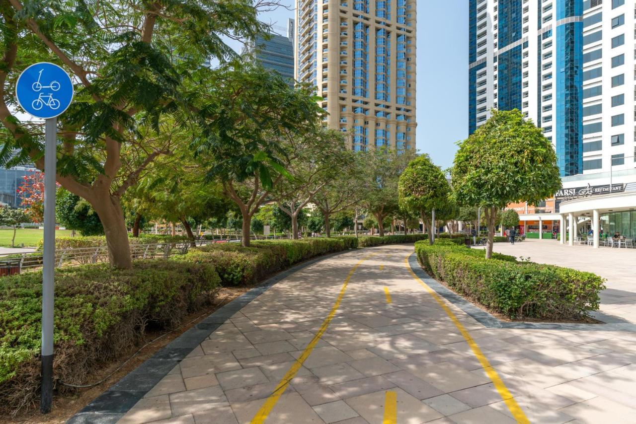 Modern 1Br Apartment In Jlt Next To Metro With City Views Dubai Dış mekan fotoğraf