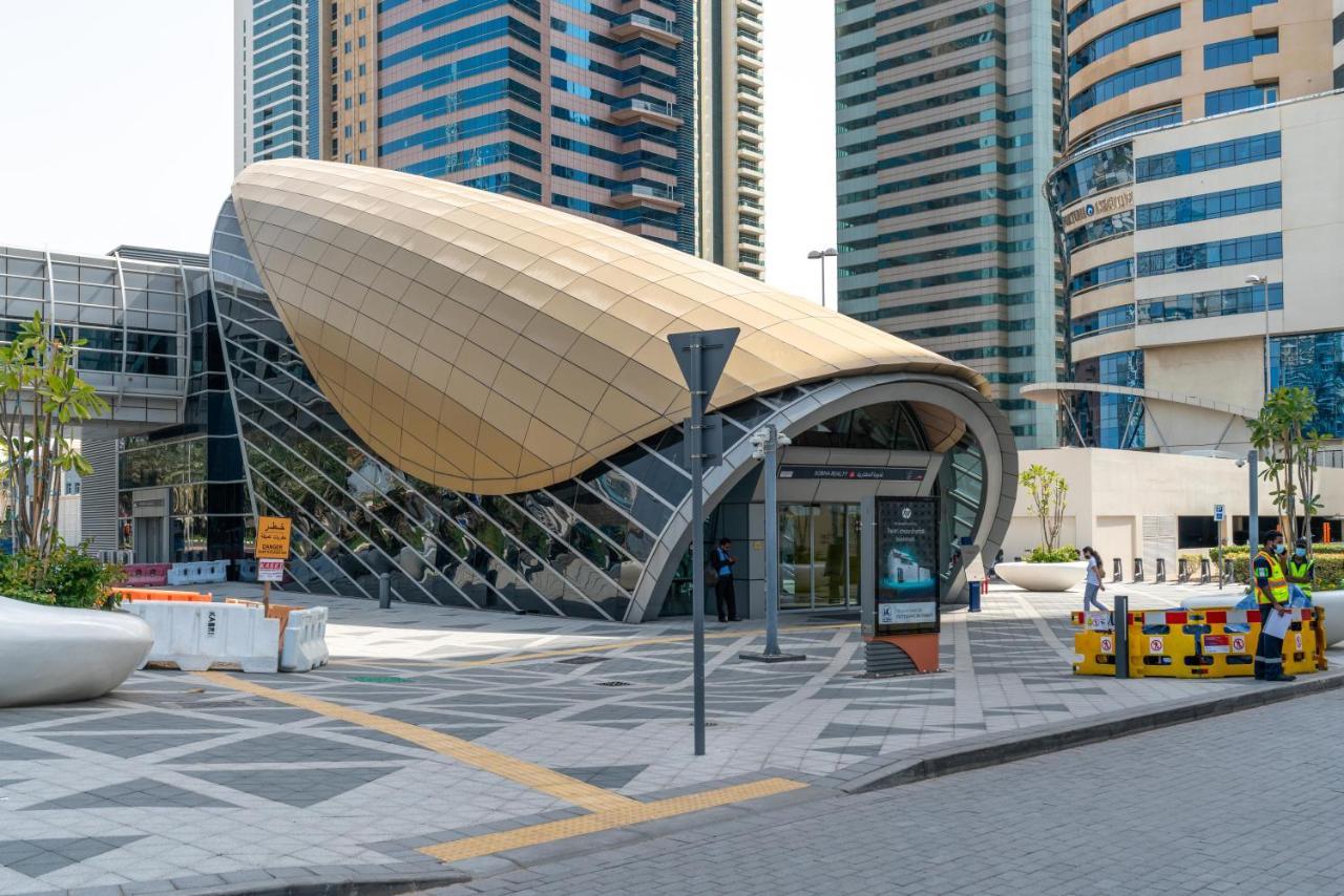 Modern 1Br Apartment In Jlt Next To Metro With City Views Dubai Dış mekan fotoğraf