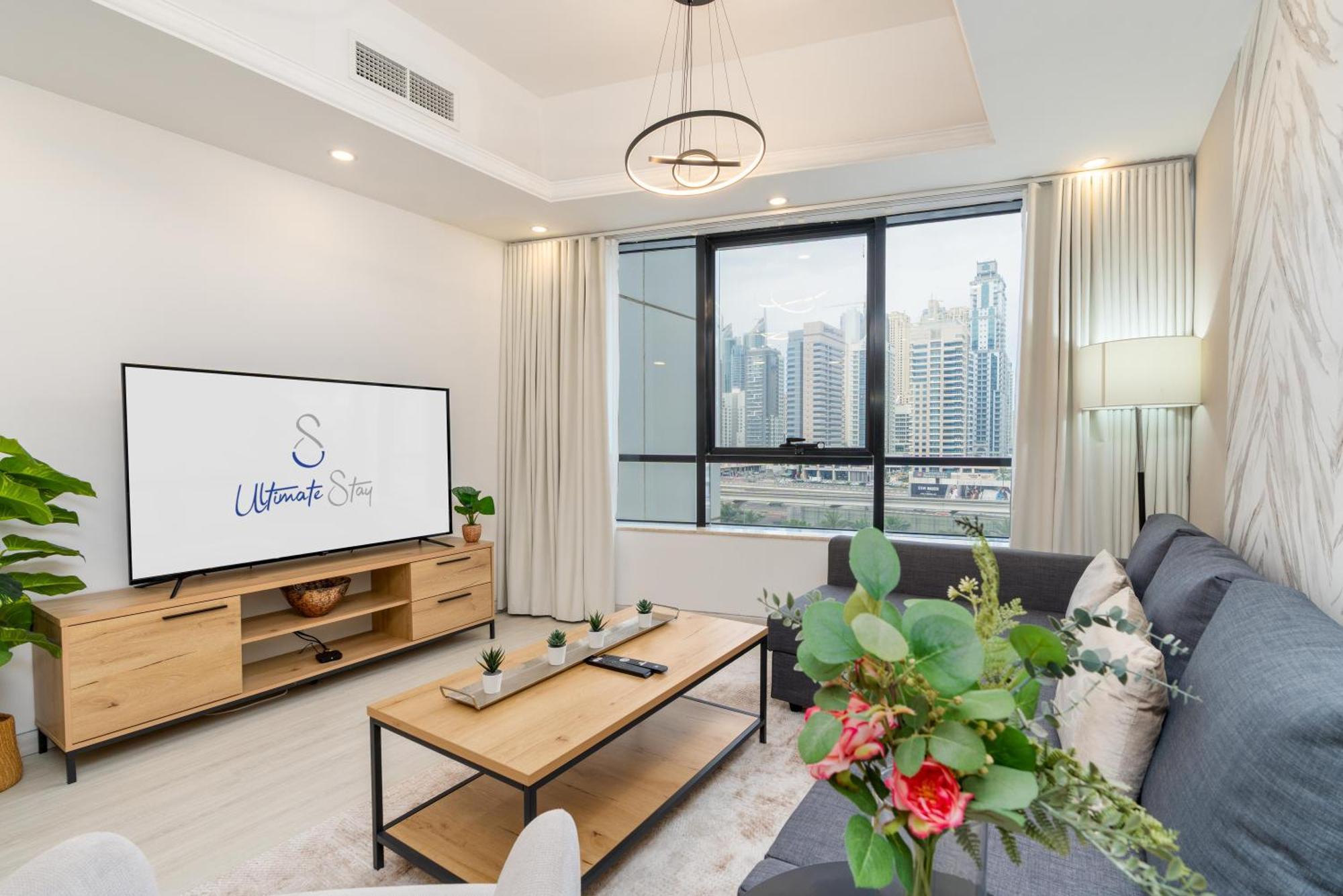 Modern 1Br Apartment In Jlt Next To Metro With City Views Dubai Dış mekan fotoğraf