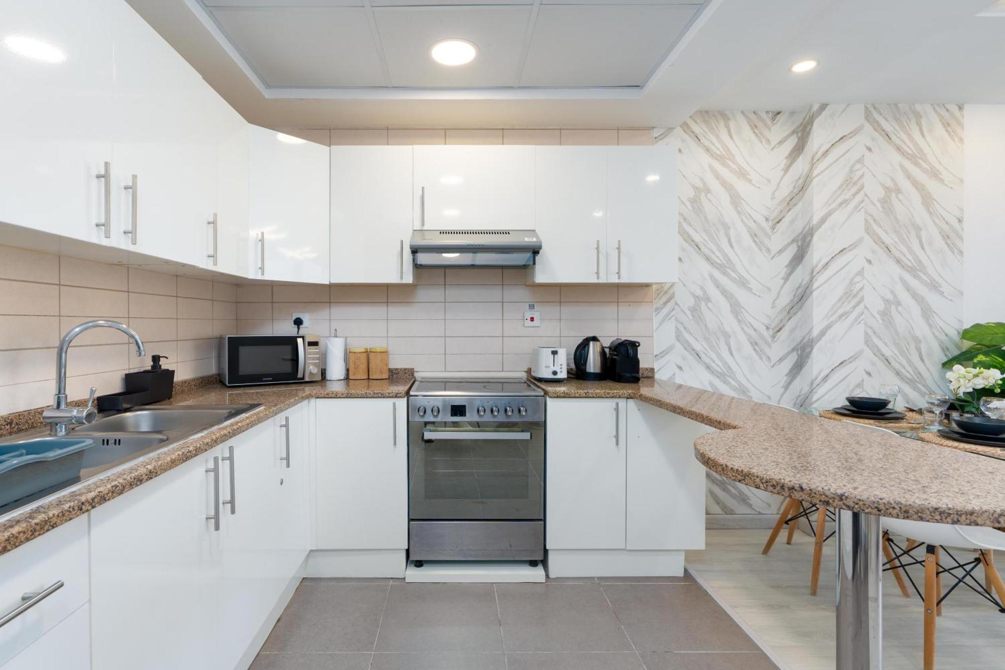 Modern 1Br Apartment In Jlt Next To Metro With City Views Dubai Dış mekan fotoğraf